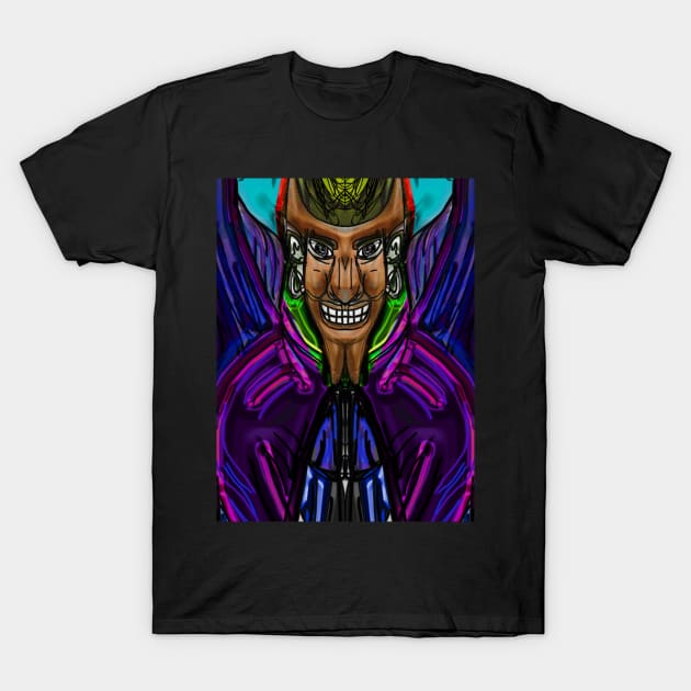 Alien exist on the planet T-Shirt by Hahanayas